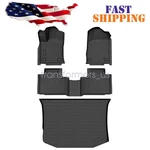 Tpe Floor Mats Trunk Cargo Liners For 2011-2021 Jeep Grand Cherokee All Weather. Fixed Price $106.19.