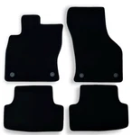 For Vw Volkswagen Golf 8 Black Carpet Mats 4PC 2020-2025 Velour Auto Liners. Fixed Price $92.62.