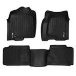 Smartliner Black 1ST & 2ND Row Floor Liners For Chevrolet Silverado Pickup. Fixed Price $149.99.