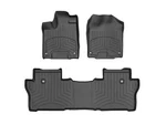 Weathertech Floorliners Hp Mats For Honda Pilot 2016-2022 1ST & 2ND Row- Black. Fixed Price $241.90.