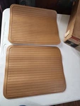 1978 Chevrolet Camaro Caprice Chevelle Rear Floor Mat Camel Pair 995795 Nos Gm. Fixed Price $110.00.
