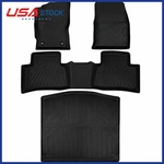 New Floor Mats And Cargo Trunk Liner Set For Toyota Corolla Cross 2022 2023-2024. Fixed Price $88.99.