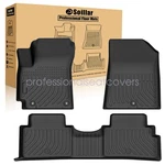 For 2020-2025 Kia Soul Tpe 3D Front & 2ND Row Floor Mats Liner Set Black New. Fixed Price $67.79.