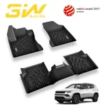 3W Liner Floor Mats For Jeep Compass 2017-2025 Front & Rear Row Full Set Black. Fixed Price $114.99.