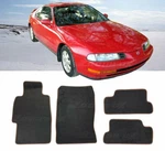 4 Pcs Oe Red Trim Front Rear Nylon Carpets Floor Mats For 92-96 Honda Prelude. Fixed Price $34.39.