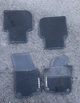 All Weather Oem 12-16 Volkswagen Passat Wolfsburg Black Rubber Floor Mats 4 Pcs. Fixed Price $70.00.