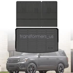 3X Tpe Trunk Cargo Liners & Backrest Mats Fits 2018-2024 Ford Expedition Max New. Fixed Price $56.49.