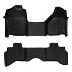 Smartliner Black 1ST & 2ND Row Over The Hump Floor Liners For Dodge Ram 1500. Fixed Price $183.99.