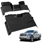 Floor Mats Ford F-150 2011-2014 Crew Cab All Weather 1ST & 2ND Row Liners. Fixed Price $139.00.
