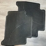 All Weather Rubber Floor Mats 2PC Rear Set PT908-60080 PT908-60083 Tpe 425. Fixed Price $69.99.