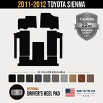 Avery Touring Front & Rear Floor Mats For 2011-2012 Toyota Sienna #1GG. Fixed Price $250.14.