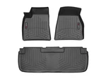 Weathertech Floorliner For 2014-2014 Tesla Model 1ST & 2ND Row, Black. Fixed Price $221.90.