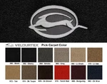Lloyd Mats Velourtex Chevrolet Impala Deer Logo Front Floor (1958 & Up). Fixed Price $138.99.