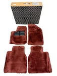 2005-12 Bentley Flying Spur Floor Mats Lambs Wool Overlay Fireglow 3W5863691D1LU. Fixed Price $1516.00.