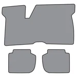 Floor Mats For 1974-78 Cadillac Eldorado Frt & Rrs Cutpile 3PC. Fixed Price $233.26.