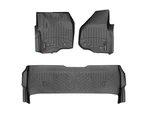 Weathertech Floorliner 2013-2016 Ford Super Duty 1ST & 2ND Row, Black. Fixed Price $231.90.