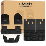 Lasfit All Weather Tpe Floor Mats/ Backrest &cargo For Honda Pilot 2023-2026. Fixed Price $219.99.