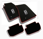 New! 2015-2026 Mustang Black Floor Mat Set Shelby Cobra GT350 Badge Emblem Red. Fixed Price $196.99.