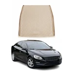 Omac Cargo Mats Liner For Volvo S60 2014-2018 Rear Trunk Waterproof Tpe Beige. Fixed Price $69.99.