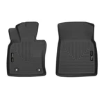 Husky X-act Contour Black Rubber Duragrip Front Row Floor Mats For Toyota Camry. Fixed Price $93.49.