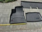 Tesla Model 3 2022 Weathertech Floor Mats Black Set Of 4. Fixed Price $100.00.