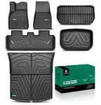 Yhtauto Floor Mats Black For Tesla Model 2020-2025 Front Rear &trunk. Fixed Price $92.99.
