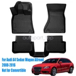 3PCS Front-rear Floor Mats Liner For 2008-2016 Audi A4 Sedan Wagon Allroad Tpe. Fixed Price $83.79.