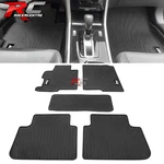 Fit 13-17 Honda Accord 4DR Floor Mats Liner All Weather Carpets Black 5PC Latex. Fixed Price $54.99.