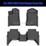 Tpe Floor Mats Liners Set All Weather 2024 2025 Ford Ranger Supercrew Cab. Fixed Price $70.99.