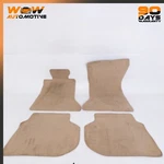 10-17 Bmw F10 528I 535I M5 Front Rear Floor Mat Set Velours Beige Of 4 Oem. Fixed Price $77.34.