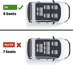 Lasfit Floor Mats & Cargo Liner 6PC Full Set Mercedes Benz Gls 2020-26 Open Box. Fixed Price $89.99.