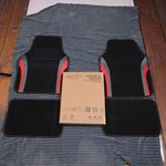 Aesthetic Leather Sporty Floor Mats Carpet, Universal Waterproof Automot. Fixed Price $31.99.