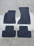 2009-16 Audi A4 S4 B8 Floor Mats Set (4) Carpet Black Oem 8K1863691G. Fixed Price $74.99.