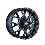 Mayhem Warrior 20X9 5-150/5-139.7 110 Hub Offset Black Wheel Rim. Fixed Price $324.99.