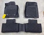 2018-2026 Dodge Durango Black All Weather Floor Mats For 2ND Row Captains Chairs. Fixed Price $214.60.