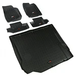 Rugged Ridge Floor Liner Front/rear/cargo Black 2007-2010 Jeep Wrangler Jk. Fixed Price $249.99.
