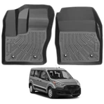 Floor Mats Front Liner Custom 2014-2021 Ford Transit Connect With Vinyl. Fixed Price $112.85.