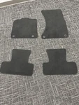 Audi Q5 Exclusive Grey Carpet Mats 4PC - 2008 2017 B8 Oem. Fixed Price $85.00.