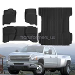Tpe Floor Mats/trunk Bed Cargo Liners 5.8FT Fits 2007-2013 Gmc Sierra Double Cab. Fixed Price $78.89.
