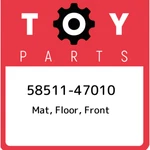 58511-47010 Toyota Mat, Floor, Front 5851147010, New Genuine Oem Part. Fixed Price $146.94.