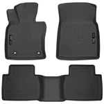 Husky Liners Weatherbeater First & Second Row Black Floor For Camry Fwd. Fixed Price $149.99.