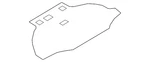 Genuine Nissan Trunk Floor Access Cover 84960-1EA1A. Fixed Price $396.86.