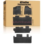 Floor Mats Trunk Cargo Liners For 2011-2012 Toyota Sienna 8 Seat Tpe All Weather. Fixed Price $225.99.