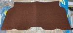 Merecedes W107 450SL,450SLC Rear Floor Covering 1076800041 Brown. Fixed Price $125.00.