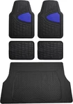 Fh Group Premium Liners Tall Channel Trimmable Weather Rubber Full Blue. Fixed Price $63.28.