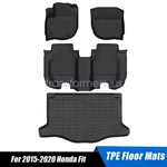Tpe All Weather Floor Mats & Trunk Cargo Liner Full Set For 2015-2020 Honda Fit. Fixed Price $110.49.