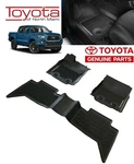 Genuine 18-23 Tacoma Dbl Cab All Weather Rubber Floor Liner Mat PT908-35174-20. Fixed Price $185.99.