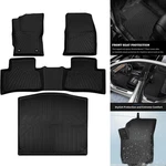 3D Molded Floor Mats + Cargo Trunk Liners Set For Toyota Corolla Cross 2022-2024. Fixed Price $95.94.