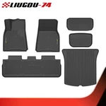 Tpe Floor Mats Cargo Trunk Liners Fit For 2020-2024 Tesla Model Y All-weather. Fixed Price $107.22.