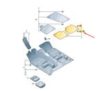 Audi A6 Allroad Quattro Rear Floor Mat Set 4G0864450ASC7 Original No Duty. Fixed Price $80.85.